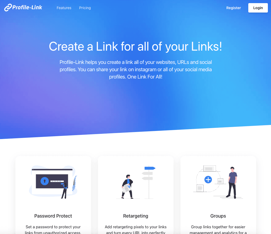 Profile Linkの開発実績