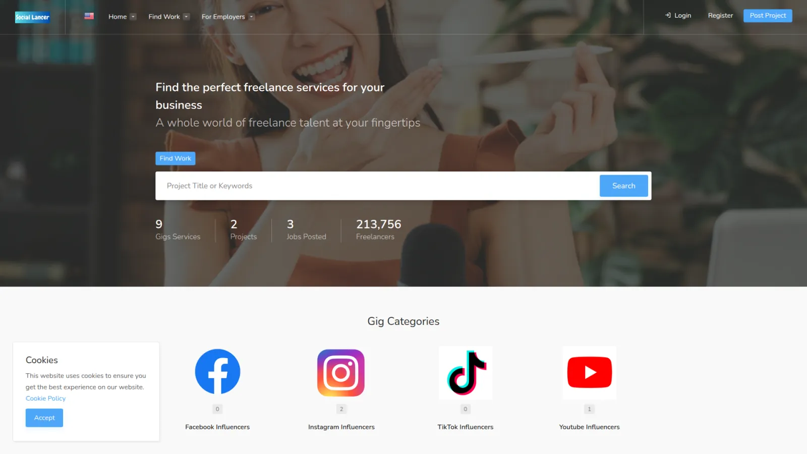 Social Lancerの開発実績
