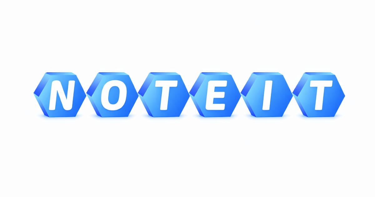 Note It App project showcase