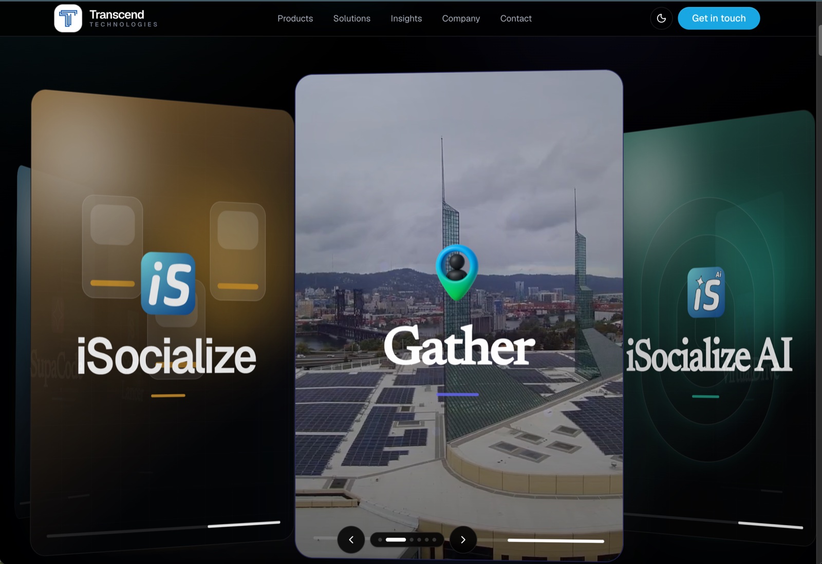 Transcend Technology Solutions project showcase