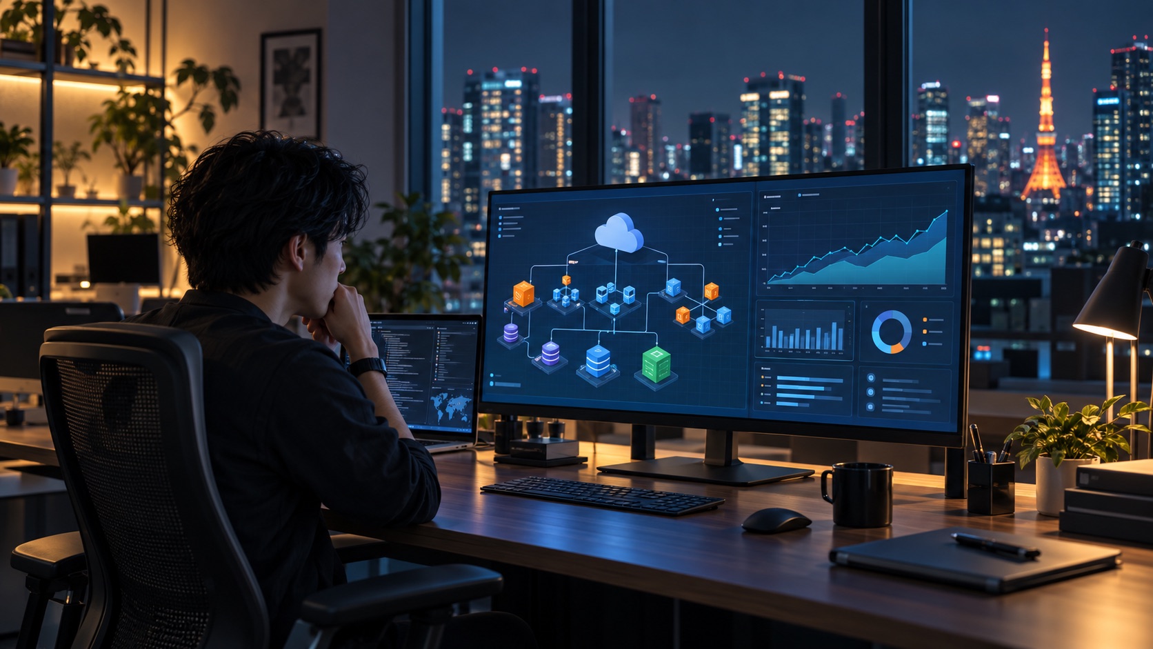 AWSコスト最適化の事例を表現したイメージ